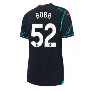 Manchester City Oscar Bobb #52 Tredje trøje Dame 2023-24 Kort ærmer